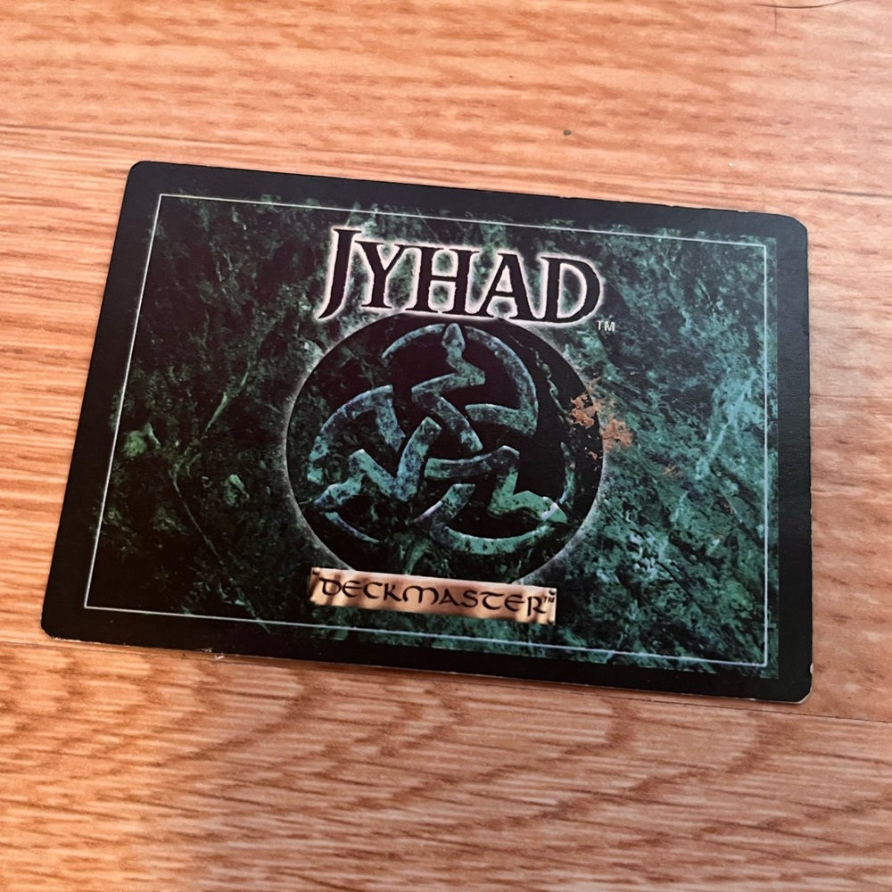 Jyhad Deckmaster Cards